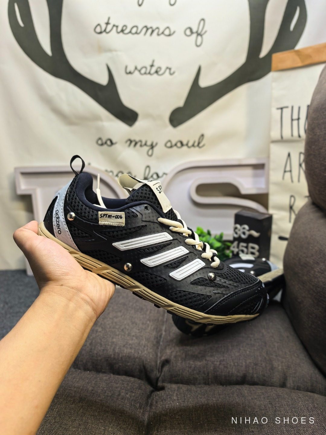adidas Adizero PR — SFTM (DS-508D) — Black