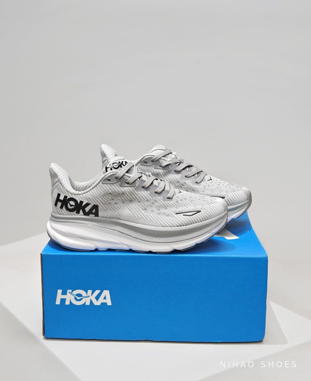 HOKA Clifton 9 — Silver — photo 3