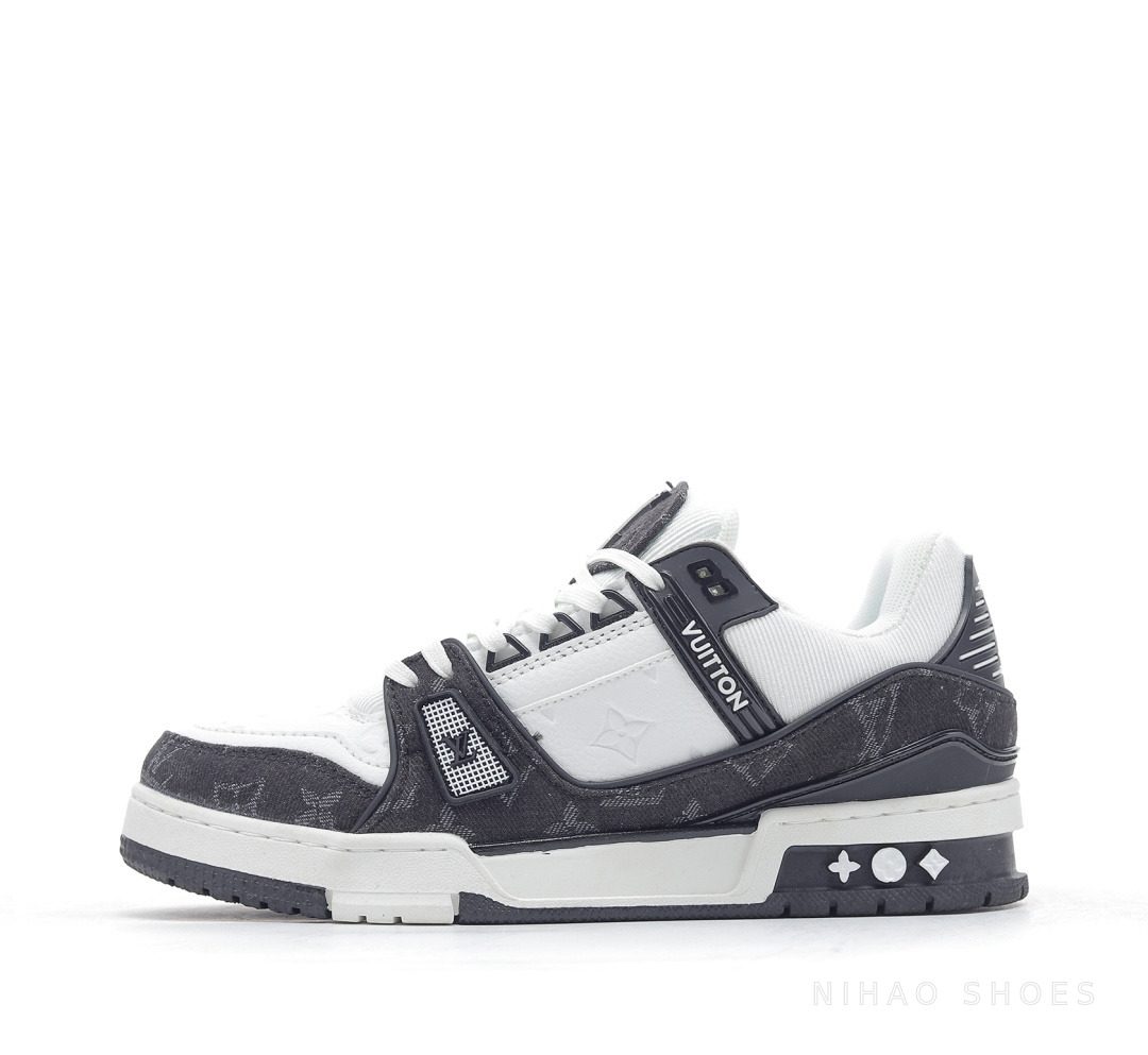 LV Trainer Monogram — Charcoal