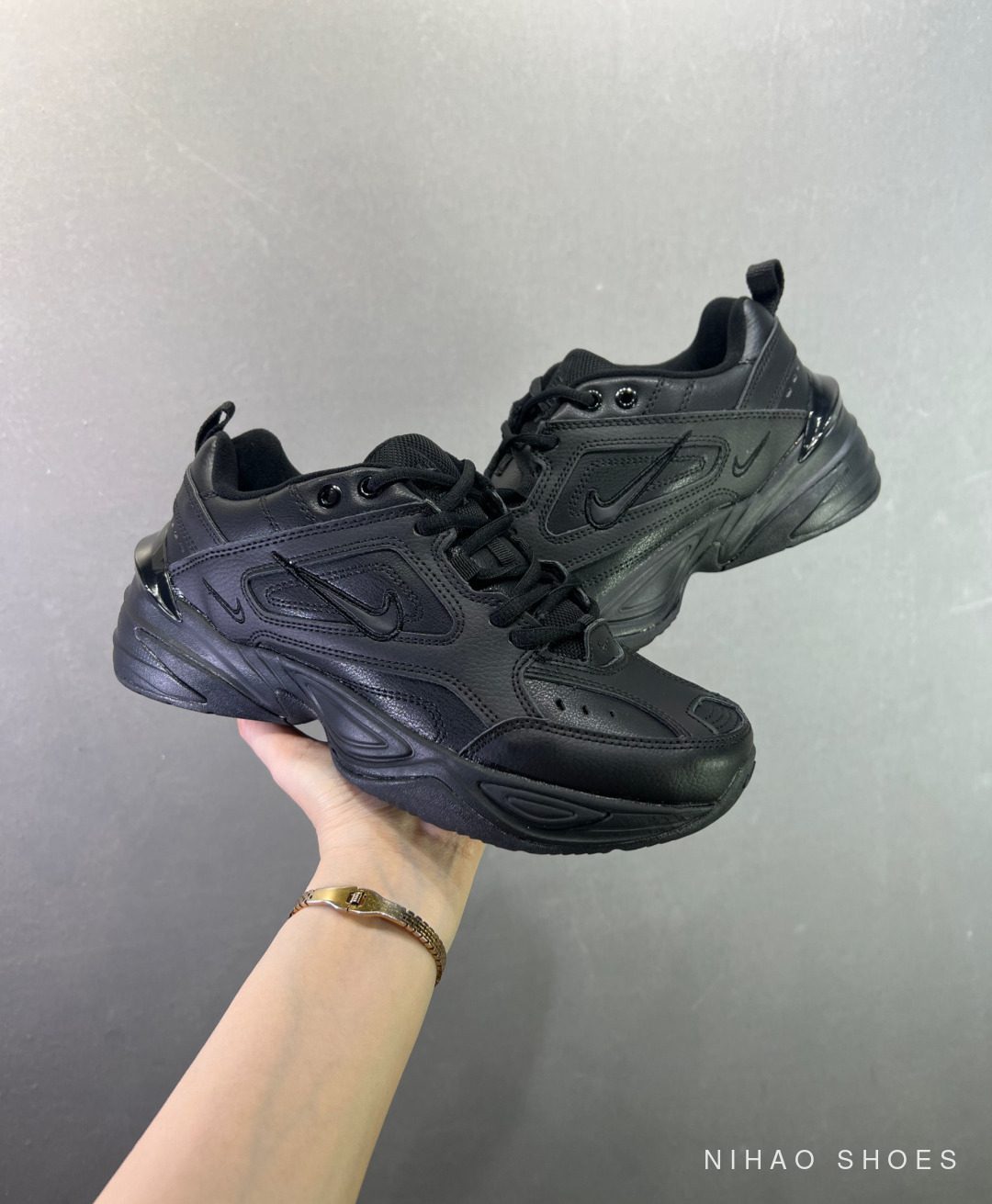 Nike Air Monarch M2K Tekno — Black