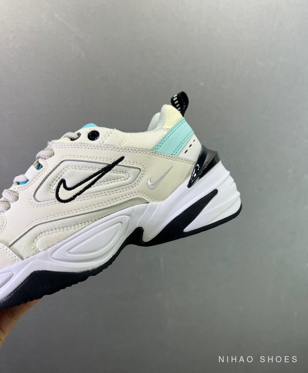 Nike Air Monarch M2K Tekno — Cream / Mint