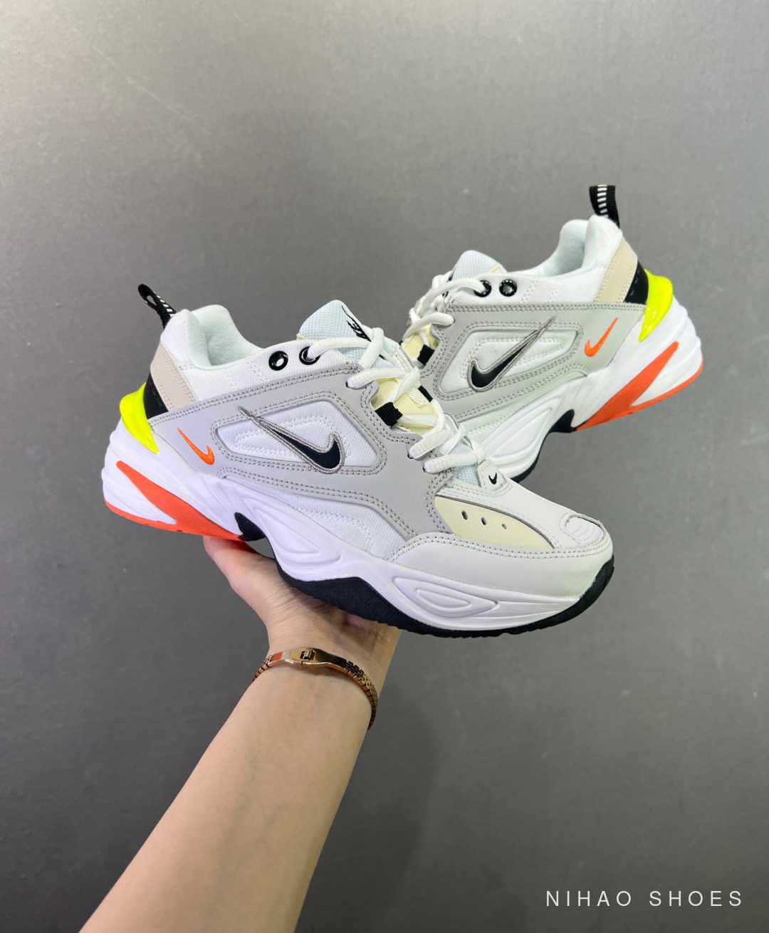Nike Air Monarch M2K Tekno — White / Multi