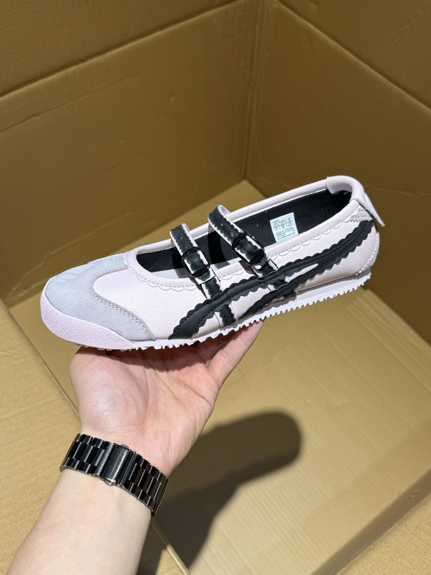 Onitsuka Tiger Mary Jane — Metallic Pink — photo 5