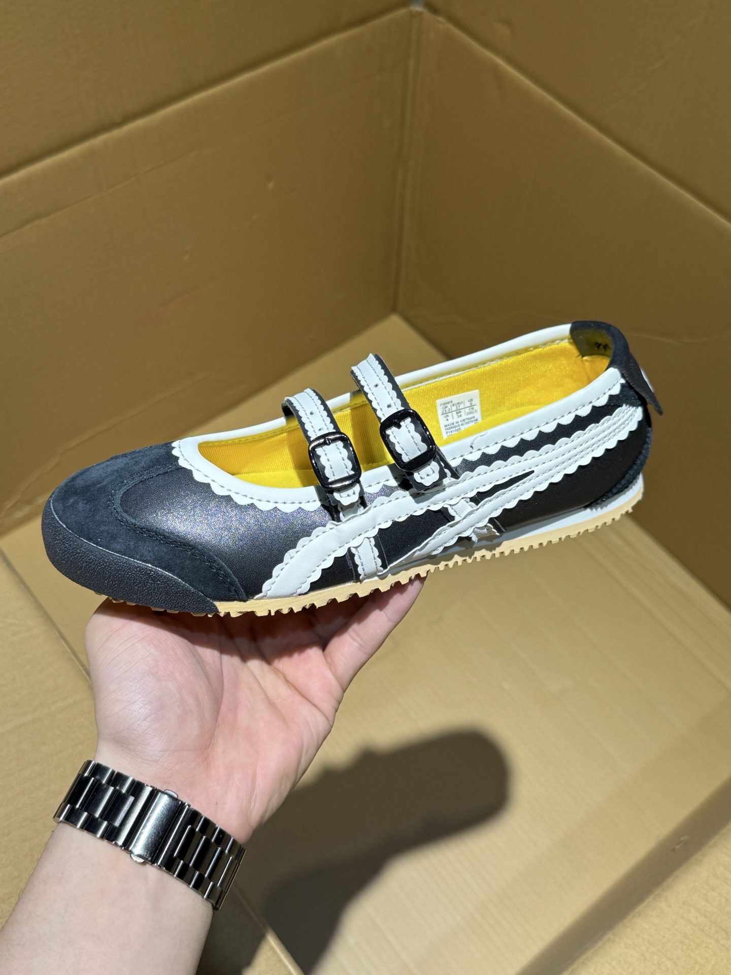 Onitsuka Tiger Mary Jane — Metallic Pink — photo 6